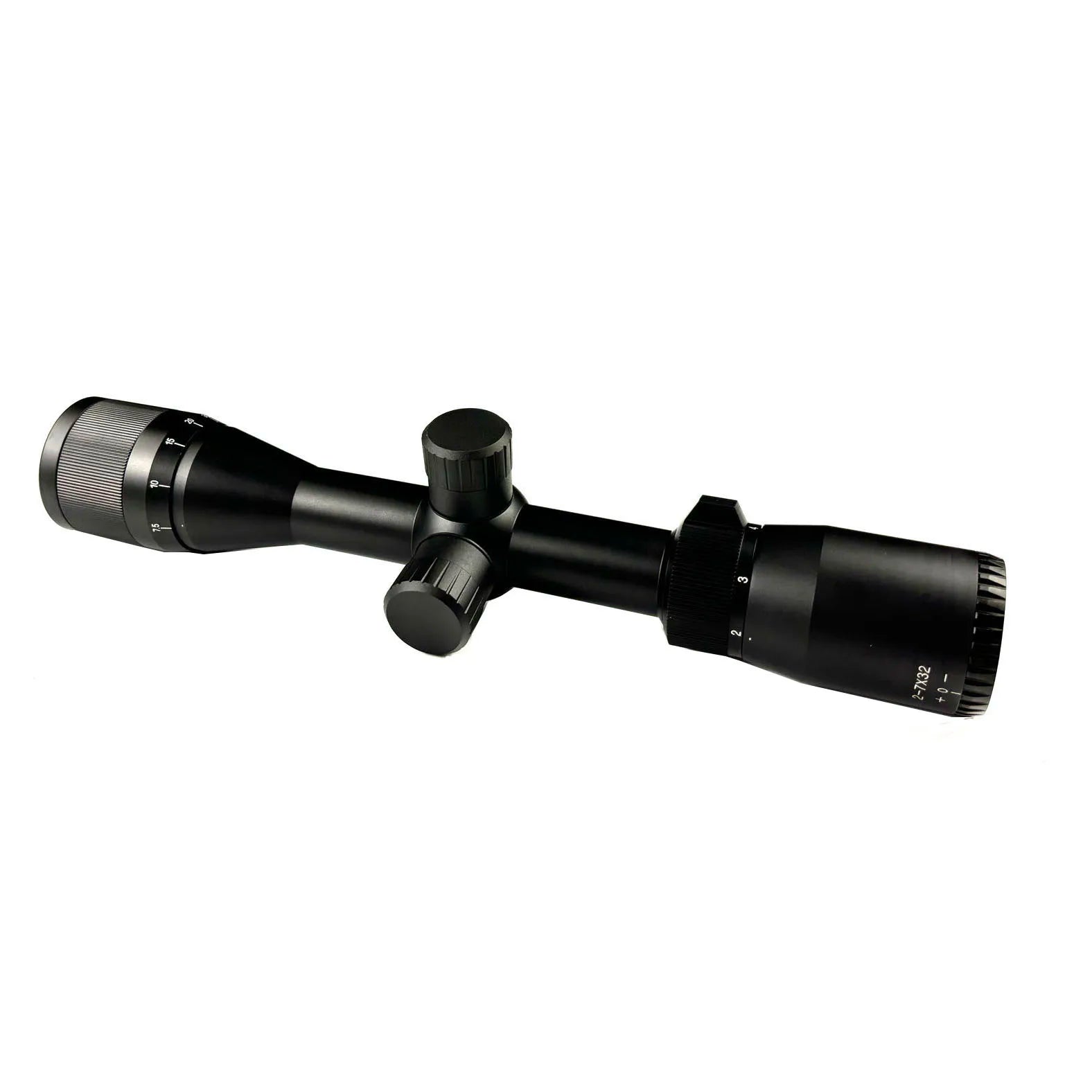 International Quality 2-7x32 Ultra-high Definition FMC Coated 3x Aluminum Red Dot & Laser Hunting Scope Shockproof Waterproof