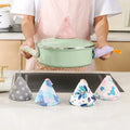 Household Cotton Oven Gloves Kitchen Pot Caps Heat Insulation and Anti-scald Pot Earmuffs Microwave Oven Gloves