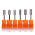 Stainless Steel Nail Drill Bit Diamond 6.6mm Mandrel Crystal Nail Drill Low Vibration 4xc Nails Drill Bit