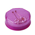 Ring Box Lid and Base Bracelet Box Round Transparency Plastic Manufacturer Candy Color Jewelry Package Opp Bag