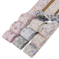 Double Layer Lace Print Garment Ribbons Clothing Shoes Hats Embellished Bows DIY Hair Accessories Grab Clips Accessories Webbing