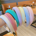 Summer Padded Headband Thick Headband Puffy Sponge Headband Vintage Wide Hairband for Women