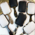 2026 New Fashion Unique Design Air Cushion Detangling Adjustable Hair Brush for and Dry Hair Home Use Acetate Material