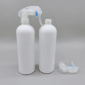 16oz 500ml PET Opaque Luxury Plastic Trigger Spray Bottles With Pump Spreayer Personal Care Screen Printing Surface Handiling