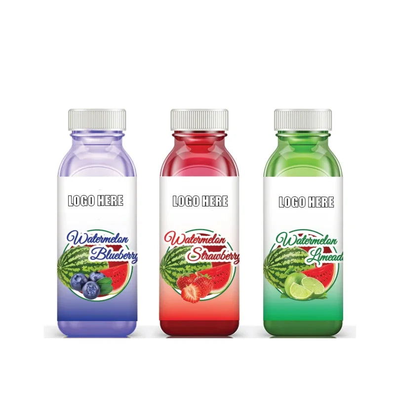 Waterproof PVC Shrink Plastic Sleeve Label for Bottle Package PVC Film Shrink Sleeves Wrap Label for PET Bottles