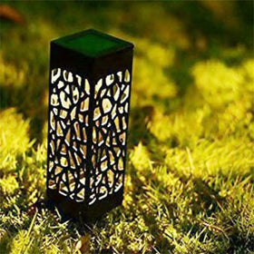 High Lumen Waterproof Garden Lights for Lawn Patio Yard Solar Pathway Lights 6 Pack Solar Landscape Warm White Super Bright