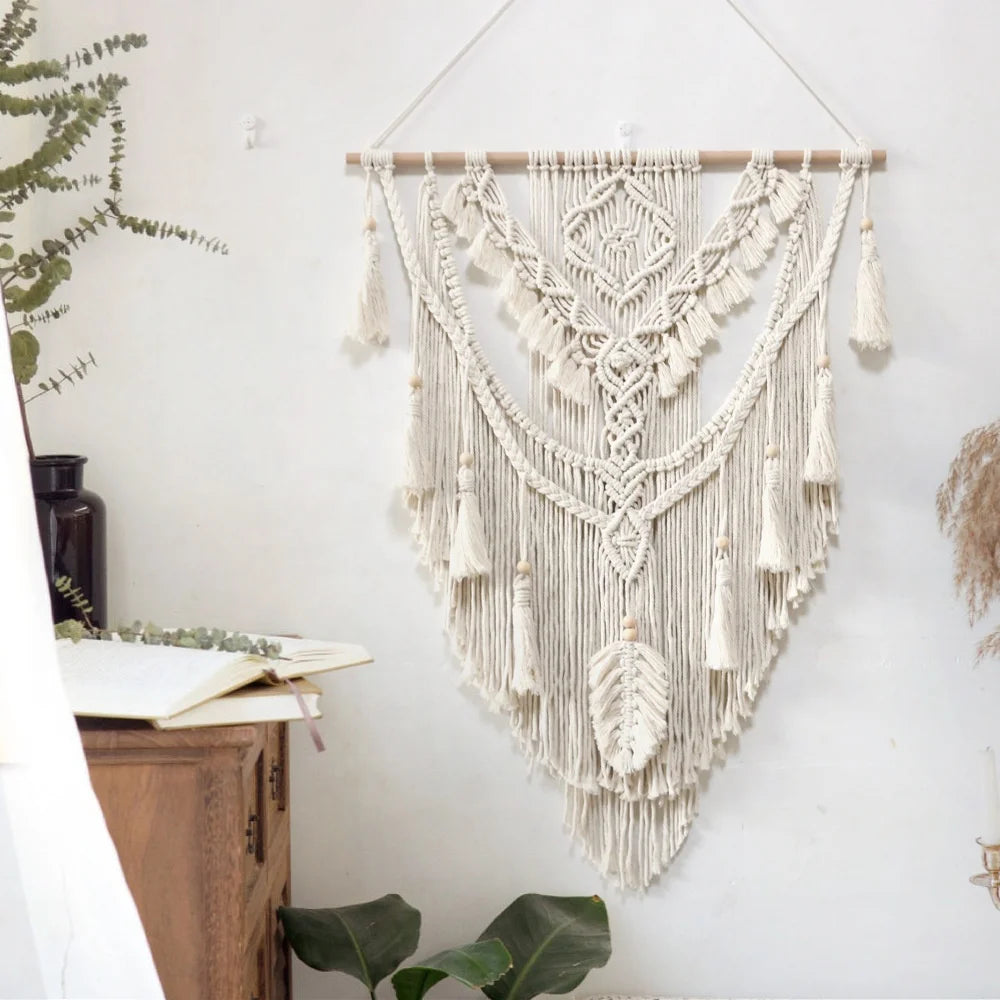 Boho Macrame Luxury Room Hanging Art Tapestry Wall Decoration