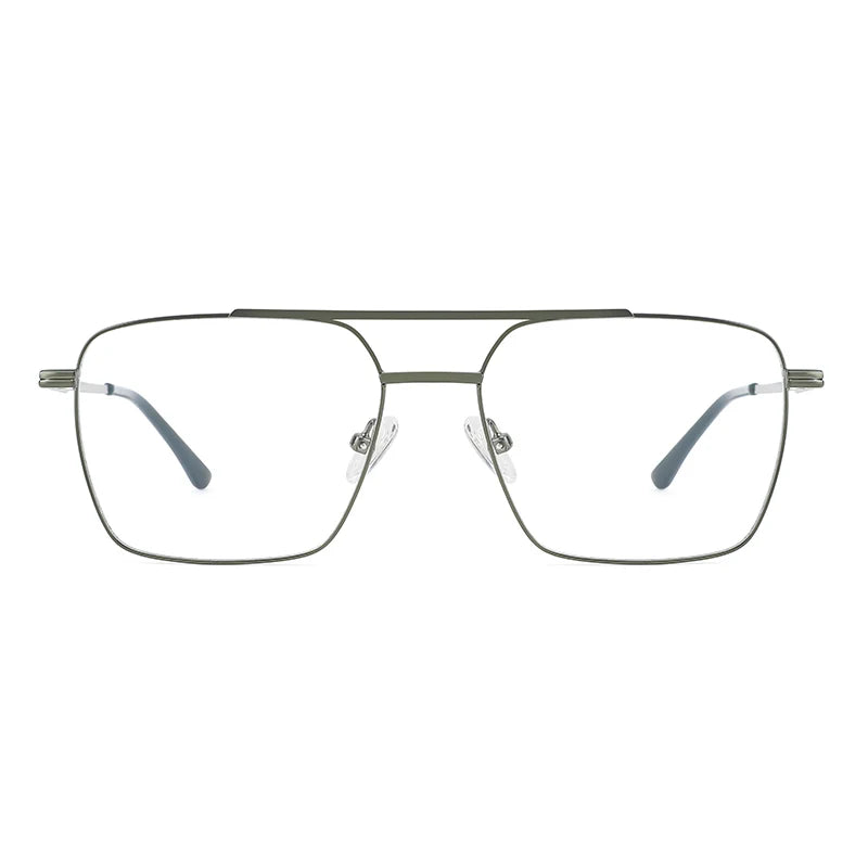 Korean Version Trend Myopia Glasses Frame Square Double Bridge Retro Anti-blue Light Unisex Glasses