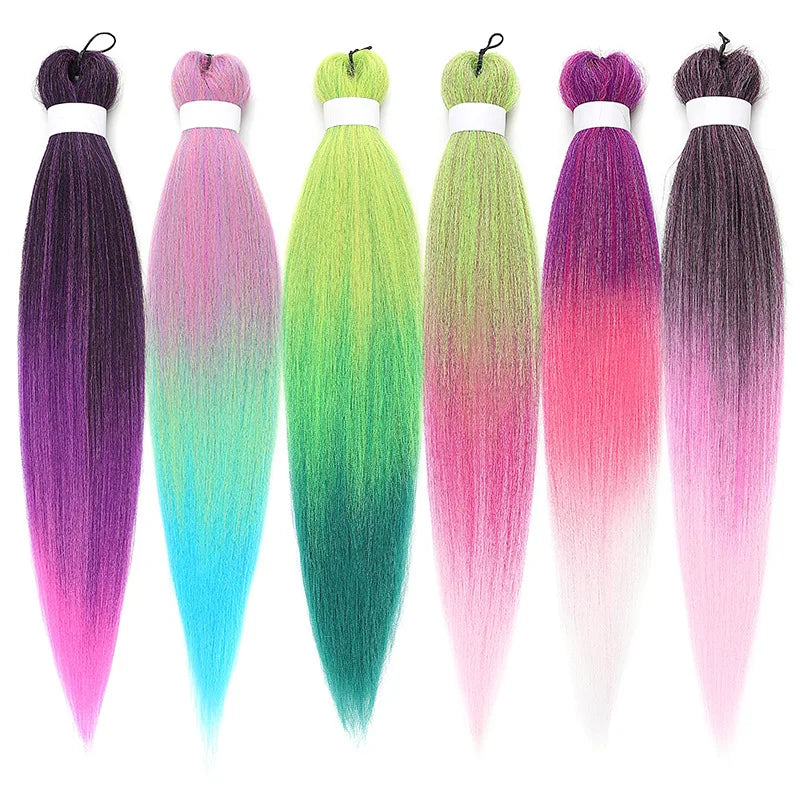 Wholesale Easy Braid Hair Jumbo EZ Braids Hair Extension Expression Synthetic Pre Stretched Yaki Braiding Hair