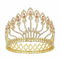 Wholesale Pageant Full Circle Crown Bridal Tiara Crystal Wedding Crown