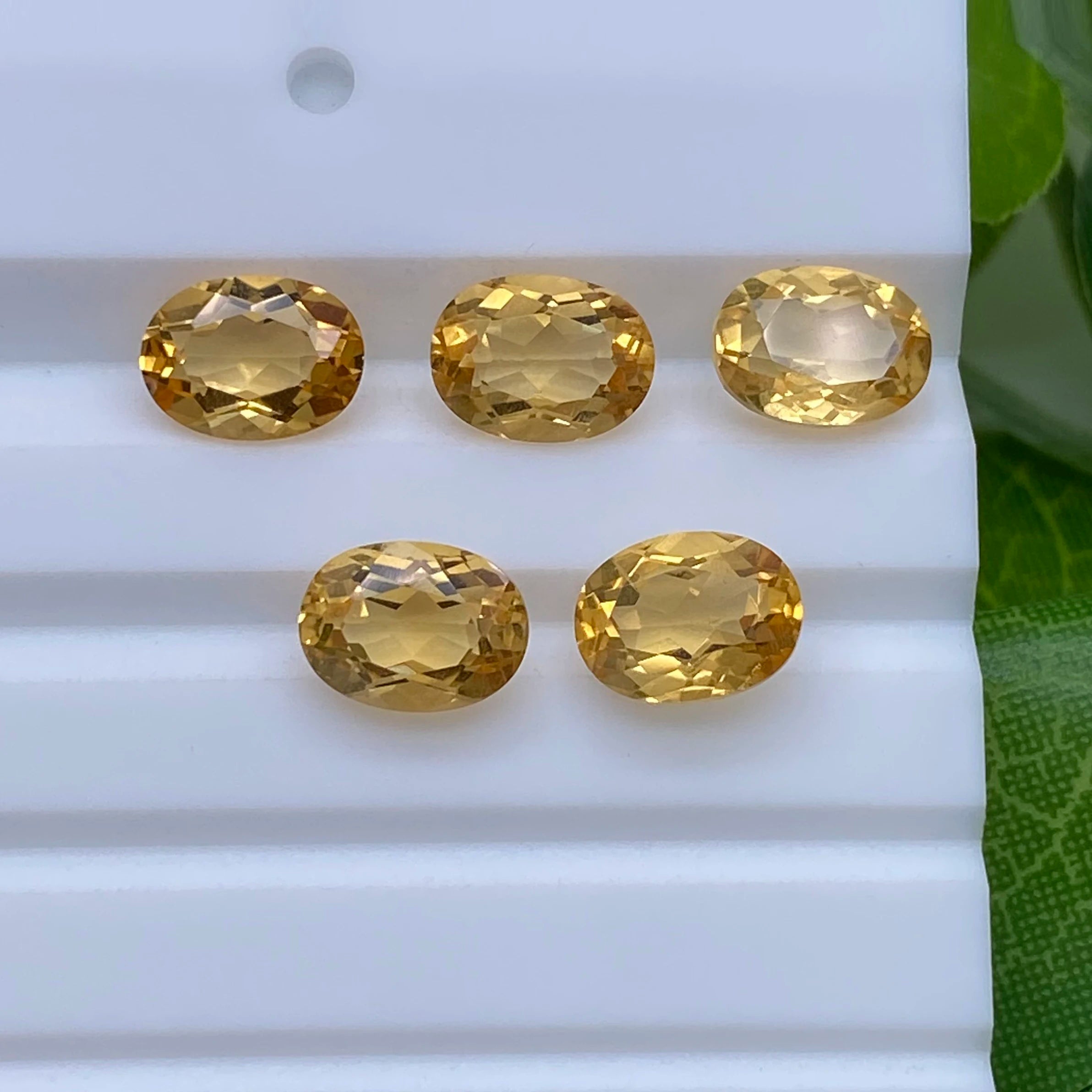 Oval Shape 5x3mm ~ 10x8mm  Good Quality Loose Gemstones Crystal Stone  Citrine Supplier Jewelry Natural Citrine