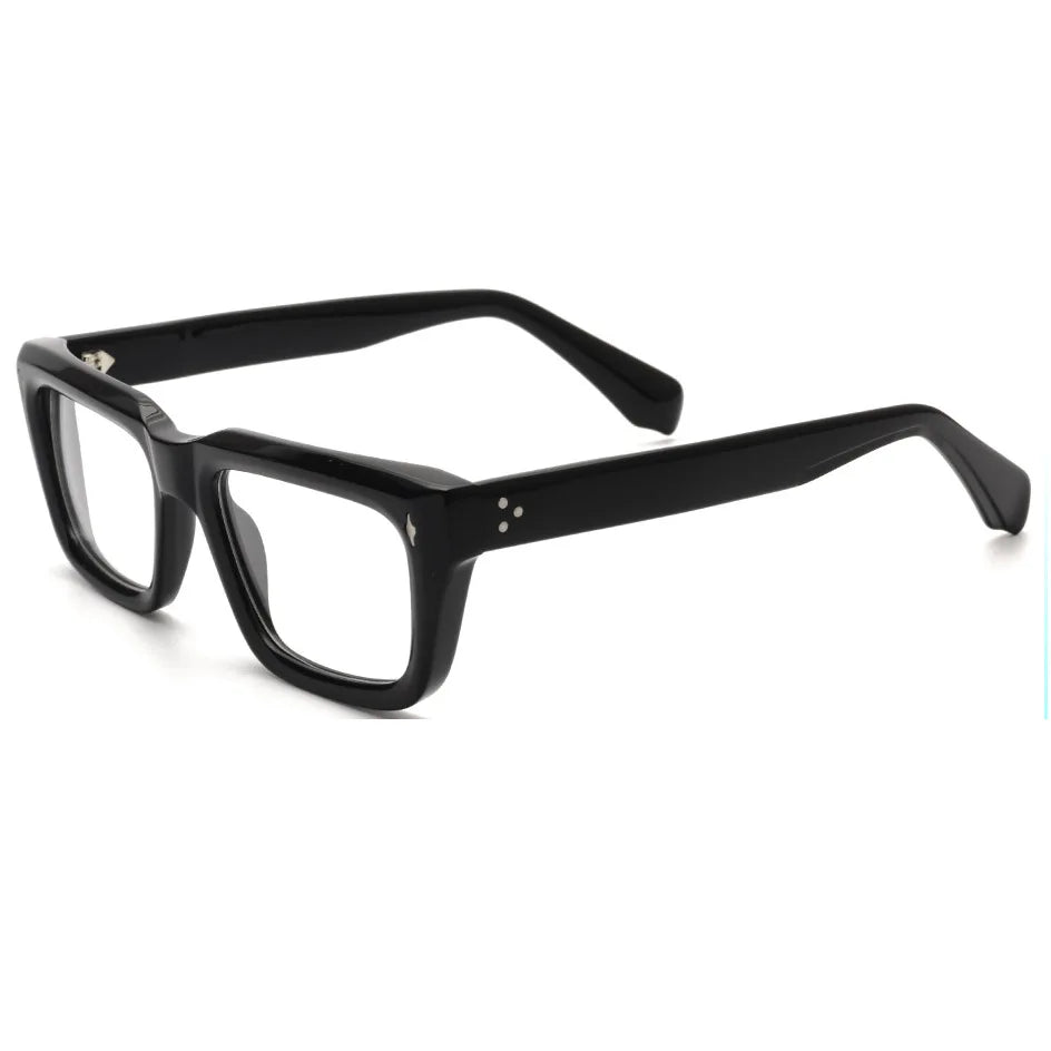 Individualized Retro Thickened Acetate Optical Eyeglass Resin Lens Glasses Anti-Blue Light Lens Optical Glasses Frame