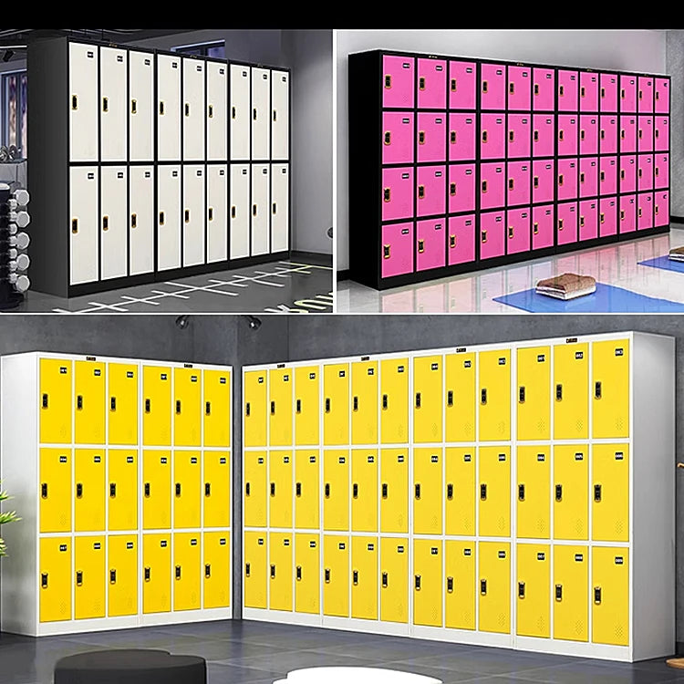Polygate 12-door Indoor Cabinet Gym Locker Staff Dormitory Locker Home Bedroom Electronic Hand Locker