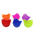 Safe  Egg Poacher Nonstick Easy to Use Egg for Microwave or Stovetop Egg Cooking