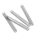 Industrial Stainless Steel Thin Long Compression Springs for Rocker Chair Electrophoresis Surface Treatment MegaBDM