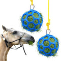 New Design Polyester Horse Treat Balls Hay Feeder Multipurpose Feeding Toy for Horse Stable Stall Relieve Hanging