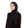 Wholesale Custom Logo Muslim Breathable SATIN Chiffon Headscarf Turban Head Scarf Hijab Polyester Spandex Turbans for Women