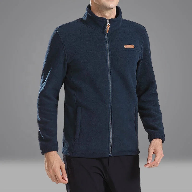 Autumn Winter Fleece Jacket for Men's Double-sided Fleece Jacket Woman Outdoor Windproof Warm Coat Thickened Cardigan Jackets