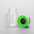 LAIYAN Black Pepper Grinder 170ML Sea Salt Seasoning Bottle Glass Household Stainless Steel Kitchen Grinding Bottle