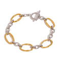 2025 Fashion Waterproof 18K Gold Plated Stainless Steel Bracelet for Women Trendy Lady Jesus Crucifix Chain Link Charm Geometric