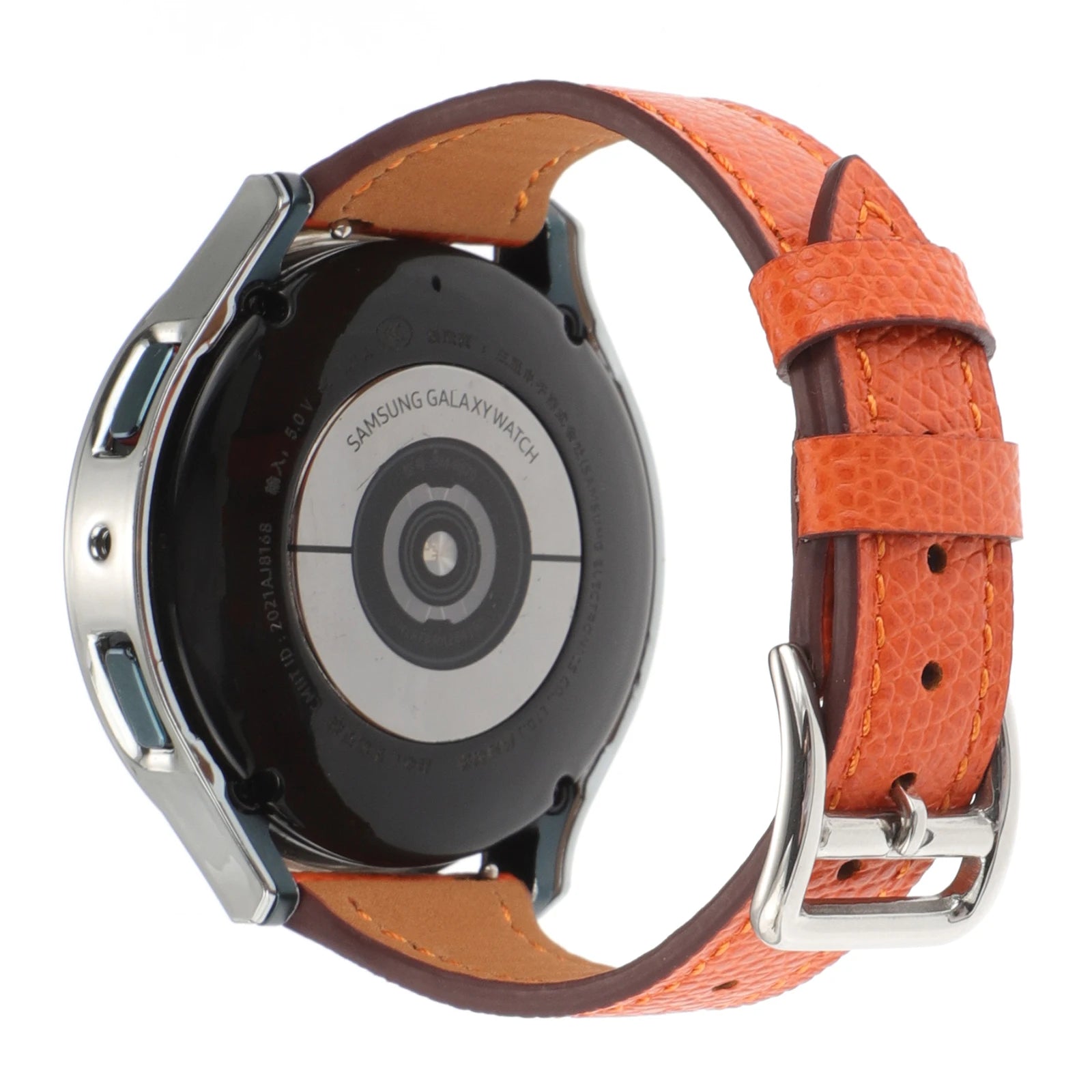 Eraysun Vintage Handmade Watchband Wrist Band 20mm Genuine Leather for Samsung Smart Watch Band Straps