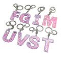 Wholesale Alphabet clear Acrylic Customized Keychains with Letter MegaBDM