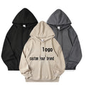 Blank Custom Long Sleeve Winter Cotton French Terry Pullover Sweatshirt Thin Couple Crew Neck Hoodies & Sweatshirts