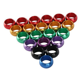 Inner Diameter 10mm Aluminum Bird Foot Rings Parrot Leg Rings