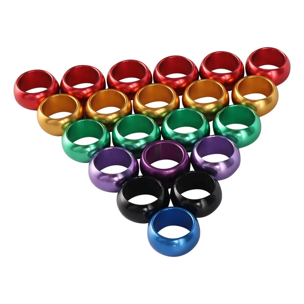 Inner Diameter 10mm Aluminum Bird Foot Rings Parrot Leg Rings