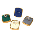 Delicate luxury metal ring display stand fashion jewelry rings display display props for sale