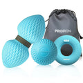 PROIRON Versatile Massage Balls Set Peanut & Lacrosse Balls Skin Friendly Material for Body Muscle Relief