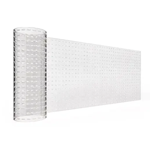 Hot Sale Flexible Led Window Film Sheets Led Film Water Stickiness Flexible Tv Transparency up to 90% Crystal Film Screen
