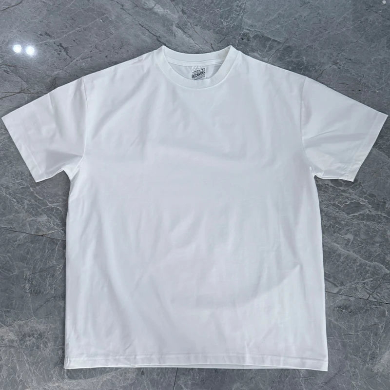 Custom Logo Men's Casual O-Neck T-Shirt 100% Polyester Super Breathable Quick-dry Homme Soft 190GSM Running T-shirts for Men