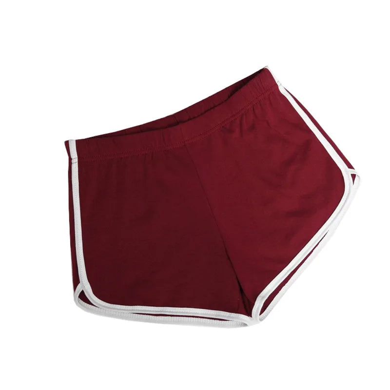 Women's Candy Color Summer Booty Shorts 2024 Sexy Casual Slimming Yoga & Running Sports Shorts Hot Pattern Skorts for Workout