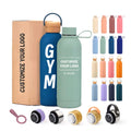 Custom Logo Vacuum Flasks Thermo Water Bottle Stainless Steel Double Wall Vacuum Insulated GYM Drinking Bottle