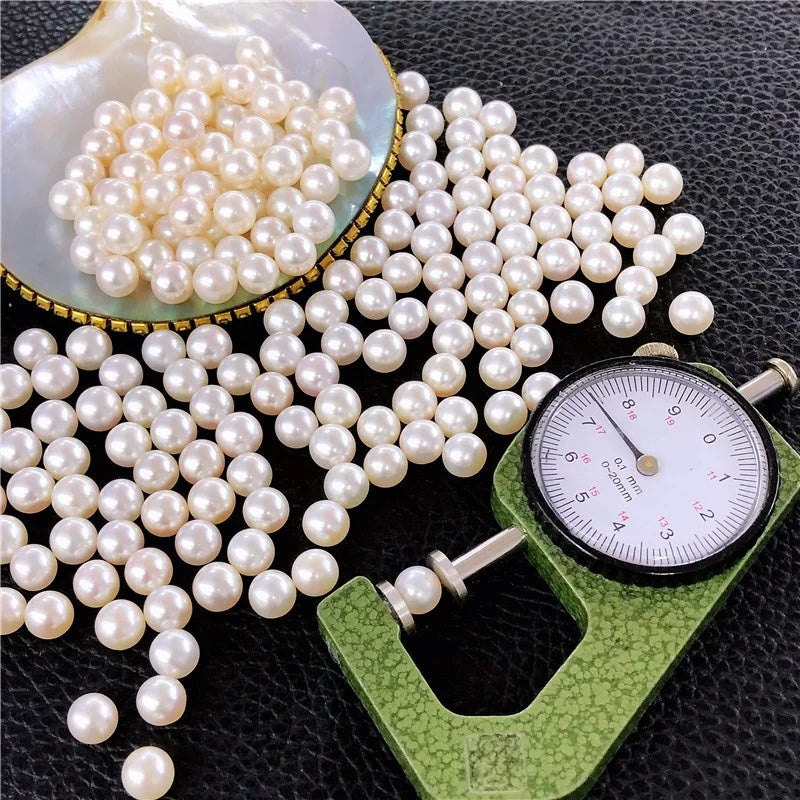 Fengzuan Jewelry Hot Sale 7-11mm Loose Round Pearl 3A Natural Freshwater Pearl Strand High-grade Reasonable Price Farming Pearl