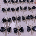 HZ Beautiful Elegant Fashion Obsidian Crystal Butterfly for Wedding Gifts
