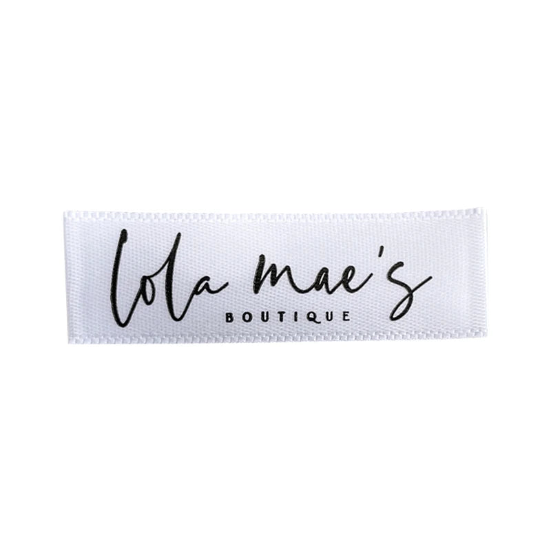 New Product l Wash Letter Weave Label Collar Label Clothing Size Clothing Code Label