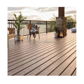 YL METAL Outdoor Waterproof Wood Plastic Composite Flooring Material WPC Decking Board