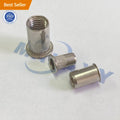 MALAXY 5/32 1/4 5/16 3/8 1/2 Unc Threaded Steel Zinc Plated Flat Head Knurling Inch Pull Rivet Nut