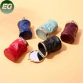 AL1031 Pouch Storage Cute Leather Makeup Luxury Cosmetic Bags With Mirror Wholesale Keychain Portable Travel Mini Lipstick Bag