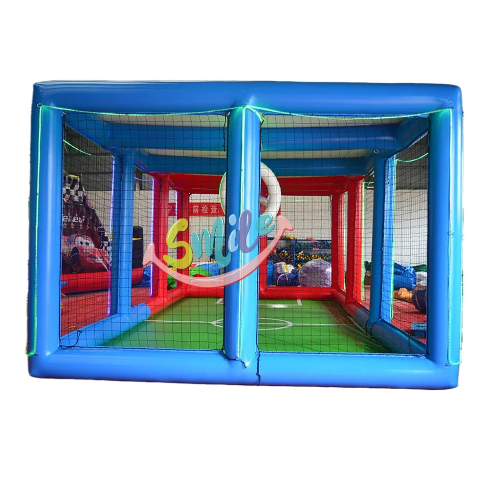 Commercial Event Drone Soccer Football Game Inflatable Drone Training Frame Inflatable Drone Obstacle Arena for Sale