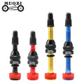 MUQZI Customized 40mm 60mm Bicycle Presta Stem Mountain Bike French Vacuum Air Nozzle Tubeless Tire Valve