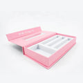 Luxury Custom Magnetic High Quality Gift Boxes for Lip Gloss Lipstick Mascara-Matt Lamination Embossing Sponge Lining MegaBDM