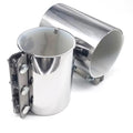 63 mm Pneumatic Conveying Pipeline Piping Coupling with Length 3 Bolts