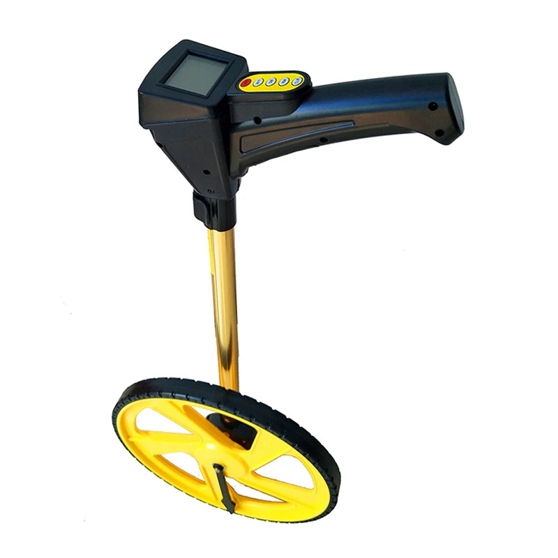 LCD Display Screen Hodometer Measuring Distance Tool Wheels Device for Measuring Distance
