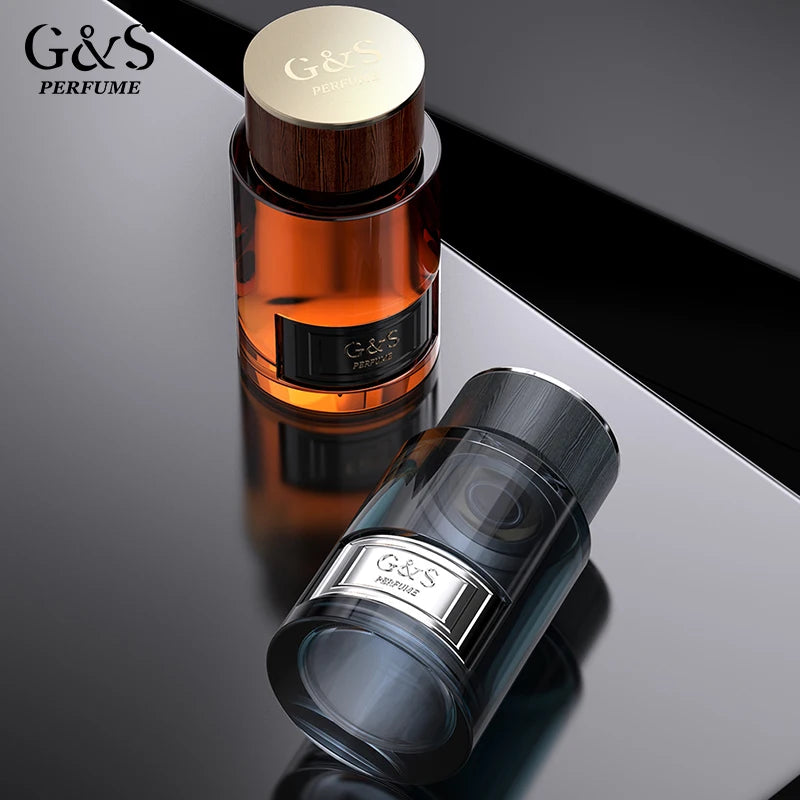 New Design Black Glass Empty Perfume Bottle 100ml 50ml 30ml Parfum Round Unique Fragrance Perfume Glass Bottle With Box