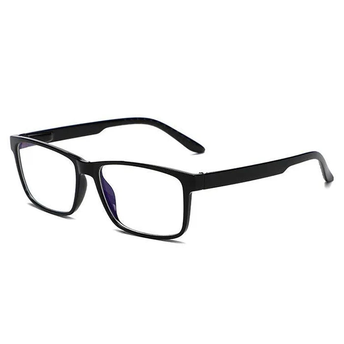 MJ5605 Luxury Classic Unisex Black square PC Frame Blue Blocking Glasses