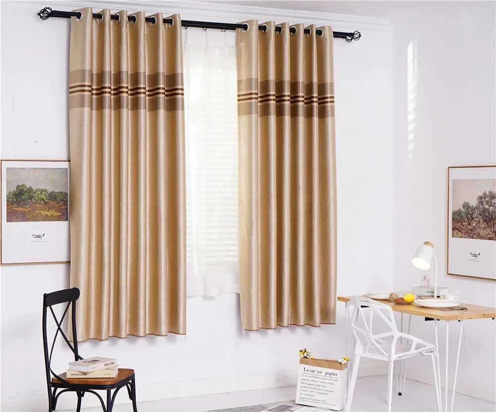 China Wholesale 2.1M Width 100% Polyester Hotel Blackout Curtains Cheap Embossed Jacquard Fabric for Curtains