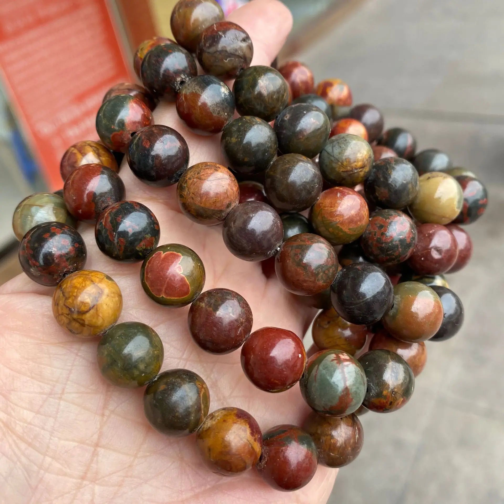Natural Feng Shui Stone Crystals Healing Real Natural Amethyst Stones Beaded Bracelet for Men Women